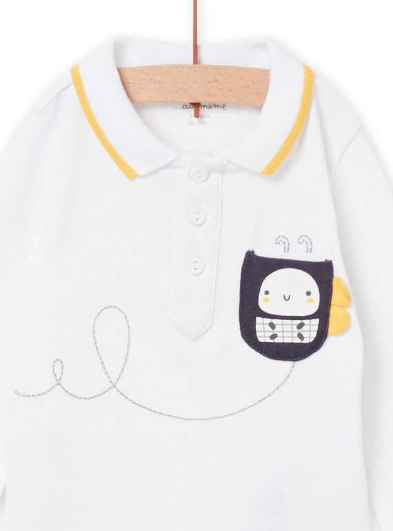 White bodysuit birth boy NOU1BOD5 / 22SF0441BOD000