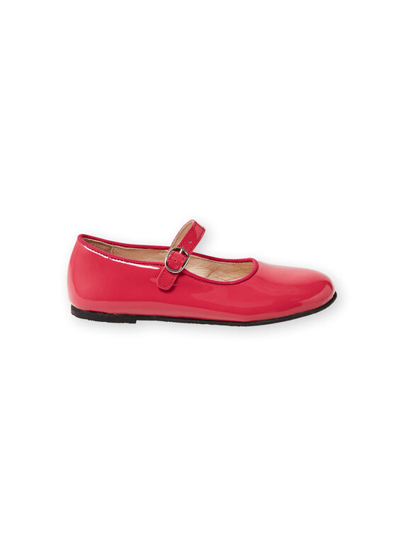Pink patent slippers girl LFBABRIDEP / 21KK3532D13304