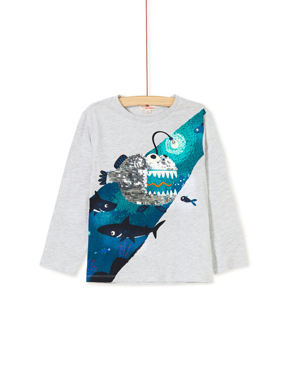 Heather grey T-SHIRT KOECOTEE4 / 20W902H3TML943