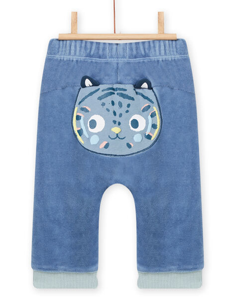 Baby boy's arctic blue pants NUMOPAN2 / 22SG10N1PANC219