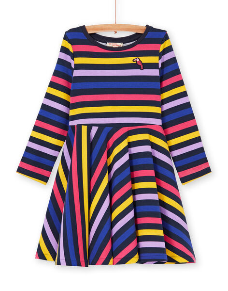 Black and blue striped dress : buy online - Dress | DPAM International