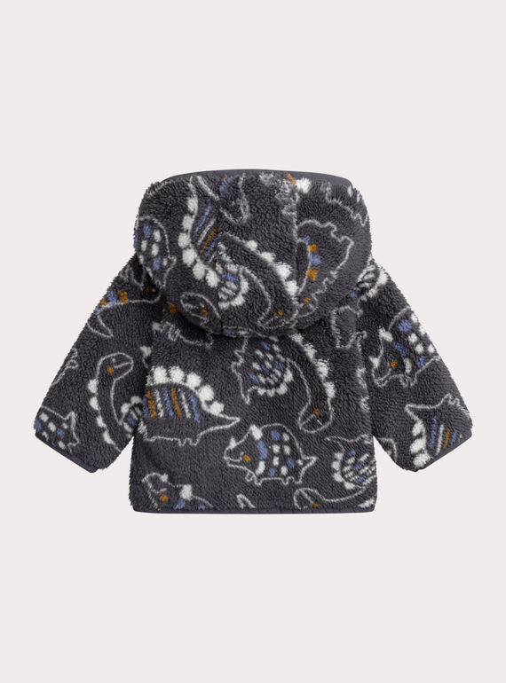 Grey KIDS CARDIGAN XUROCGIL / 25WG10S1GILJ908