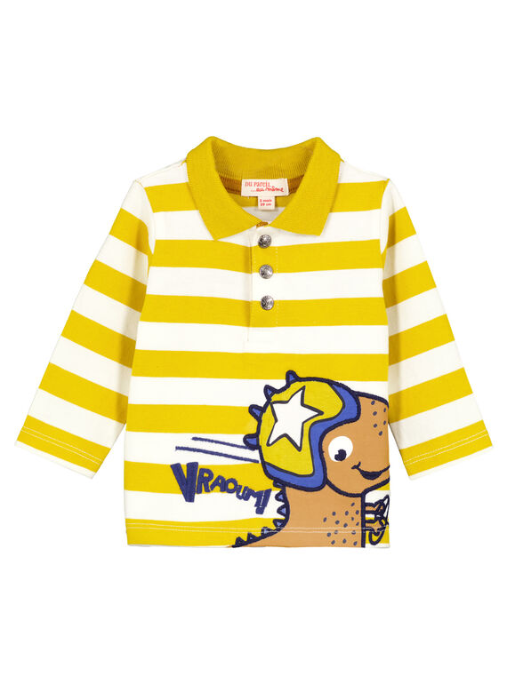 Yellow Polo shirt GUJAUPOL / 19WG10H1POLB114