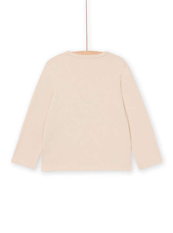 Long sleeve t-shirt with forest animals prints PORHUTEE4 / 22W902Q1TMLA016