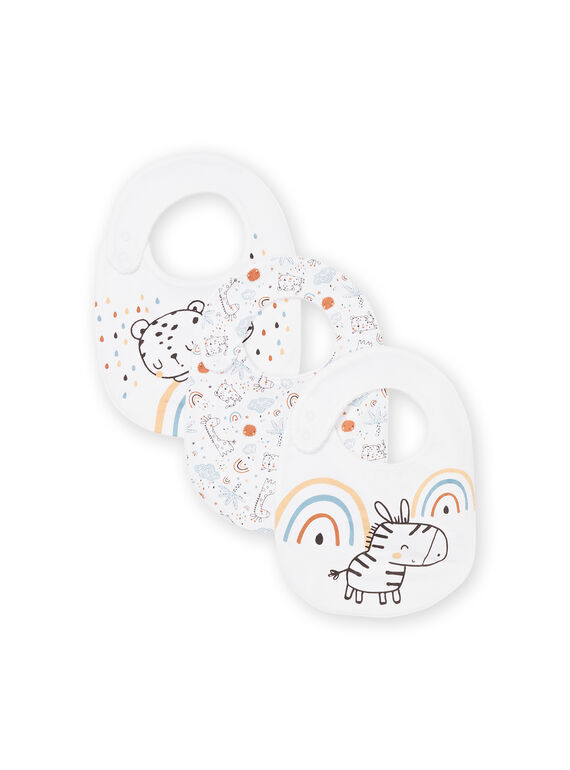 3 bibs with print and fancy patterns ROU1BAV3 / 23SF4262BAV000