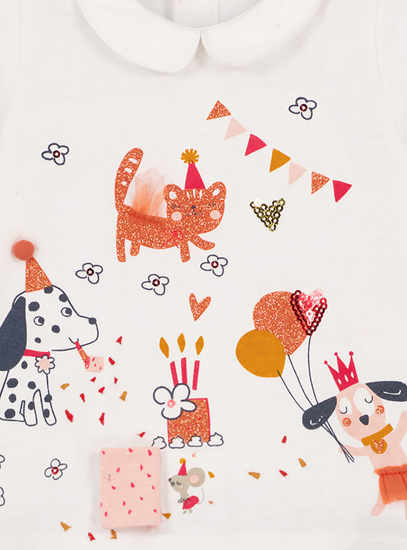 Off white Baby blouse GISANBRA / 19WG09C1BRA001