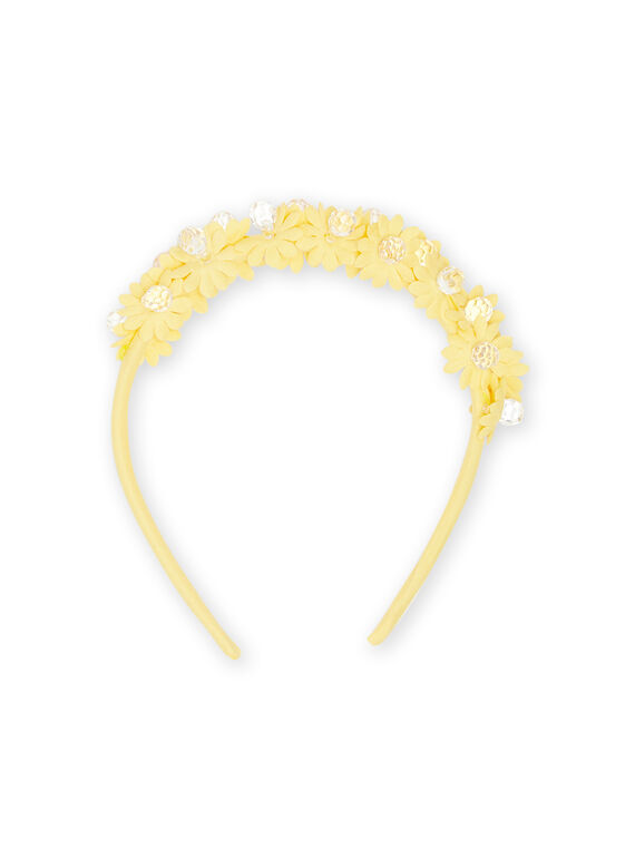 Child girl yellow headband NYAJOSERR4 / 22SI0192TETB101
