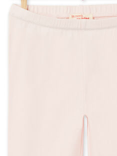 Pink underpants child girl LYAJOSLEG2 / 21SI0143CAL307