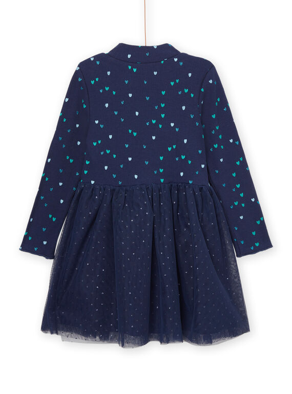 Long sleeve tulle dress PAMENROB3 / 22W901U1ROB713