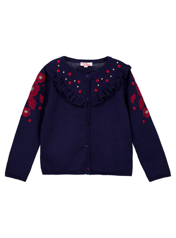 Navy Cardigan GASANCAR / 19W901C1CAR070