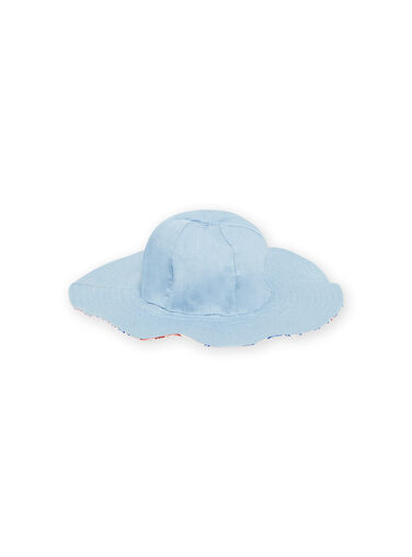 Reversible denim hat child girl NYAHAT3 / 22SI01C6CHAP272