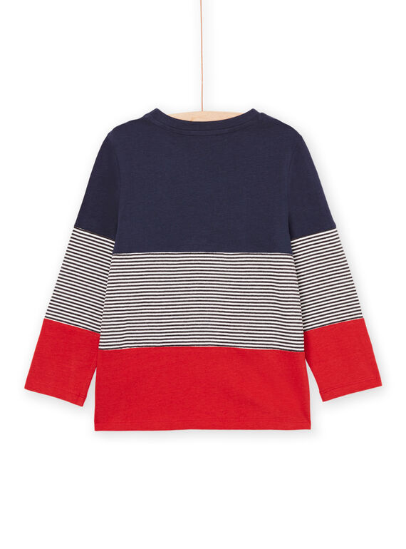 Color block long sleeve t-shirt POJOTIDEC1 / 22W902B3TML705