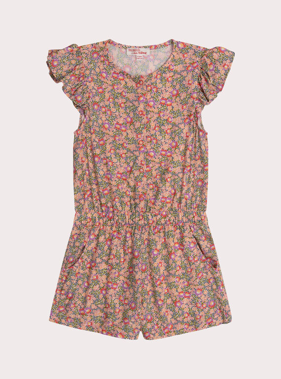 Dark off white SHORT DUNGAREES WALICOMB / 25S901T1SAC003