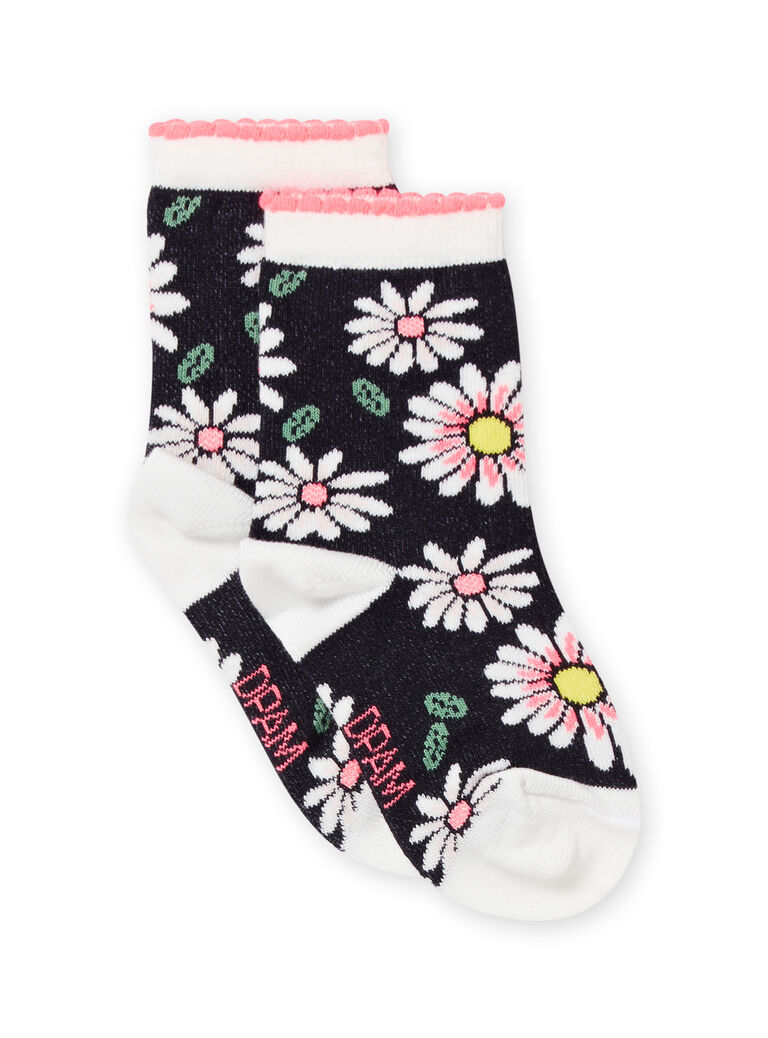 Baby girl black socks NYISOSOQ / 22SI09Q1SOQC243
