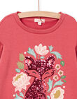 Long sleeve sweatshirt with fox pattern PARHUSWEA2 / 22W901Q1SWED305