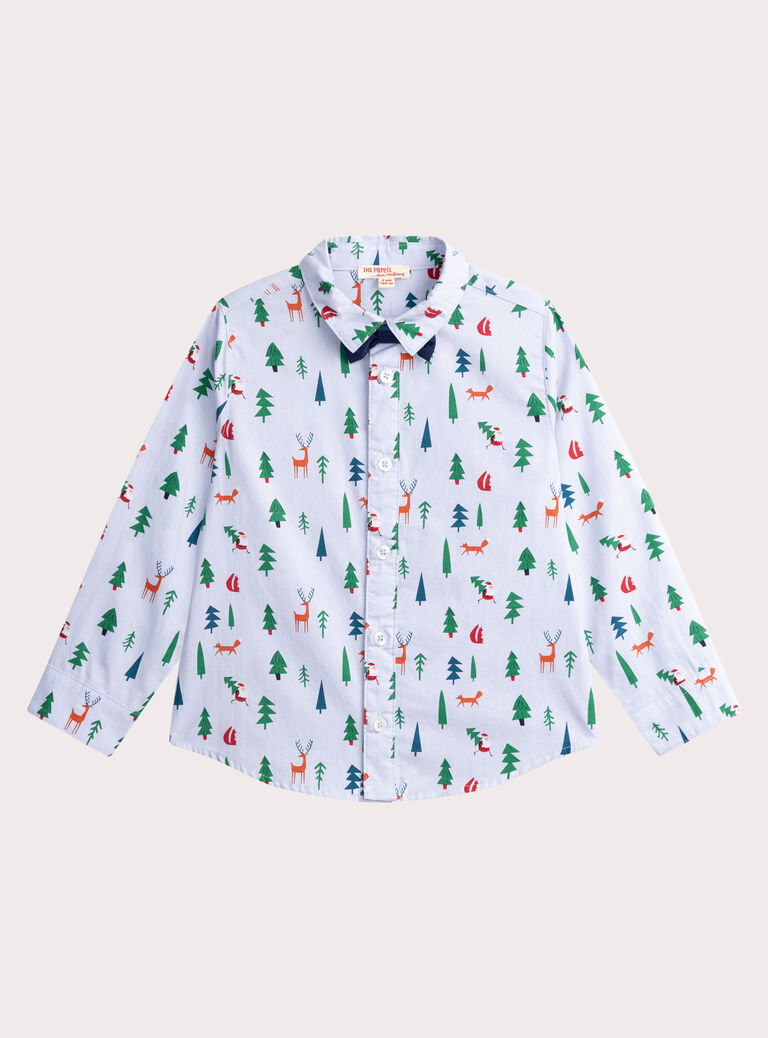 Blue SHIRT VOWACHEM / 24W902T1CHMC227