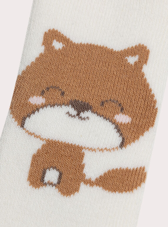 White SOCKS XOU2CHO2 / 25WF4261SOQ000