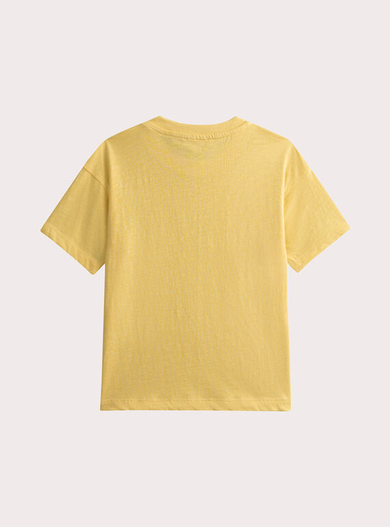 Yellow TEE SHIRT SS WOJOTIBRO3 / 25S902L3TMCB104