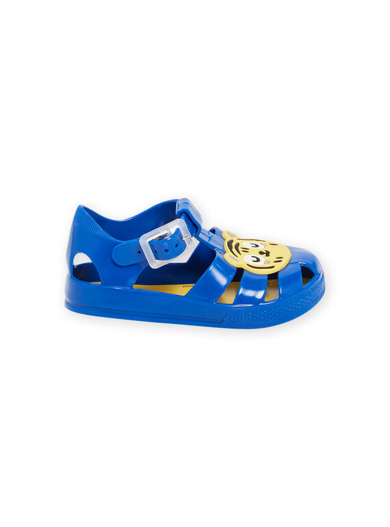 Baby boy beach and bath sandals with tiger print NUBAINTIG / 22KK3881D34070