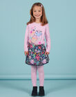 Baby girl lavender owl t-shirt MAPLATEE1 / 21W901O3TML326