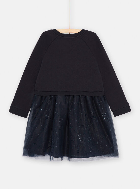 Girl's doe animation noirine sweatshirt dress SAKHOROB2 / 23W901Q3ROBC243