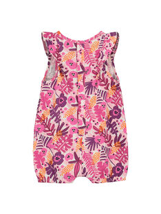 Baby girls' short bodysuit FIPLACOM2 / 19SG09P2CBL000