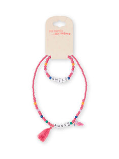 Set of 2 necklaces child girl LYANAUSET / 21SI0171CLIF507