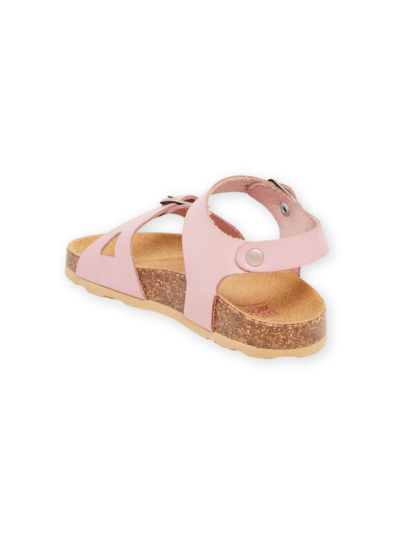 Pink sandals child girl NANUELODIE / 22KK354AD0E030