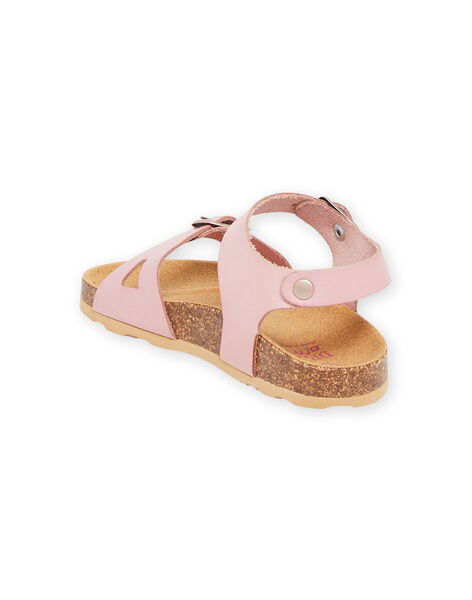 Pink sandals child girl NANUELODIE / 22KK354AD0E030