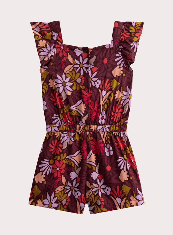 Brown SHORT DUNGAREES WAMUMCOMB / 25S901W1SAC816