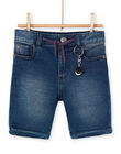 Blue jeans Bermuda shorts for children and boys LOHABER1 / 21S902X2BERP274