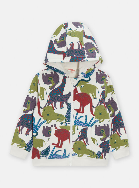 Light beige KIDS CARDIGAN VODAGIL / 24W90221GIL810