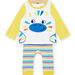 Baby boy zebra print pajamas