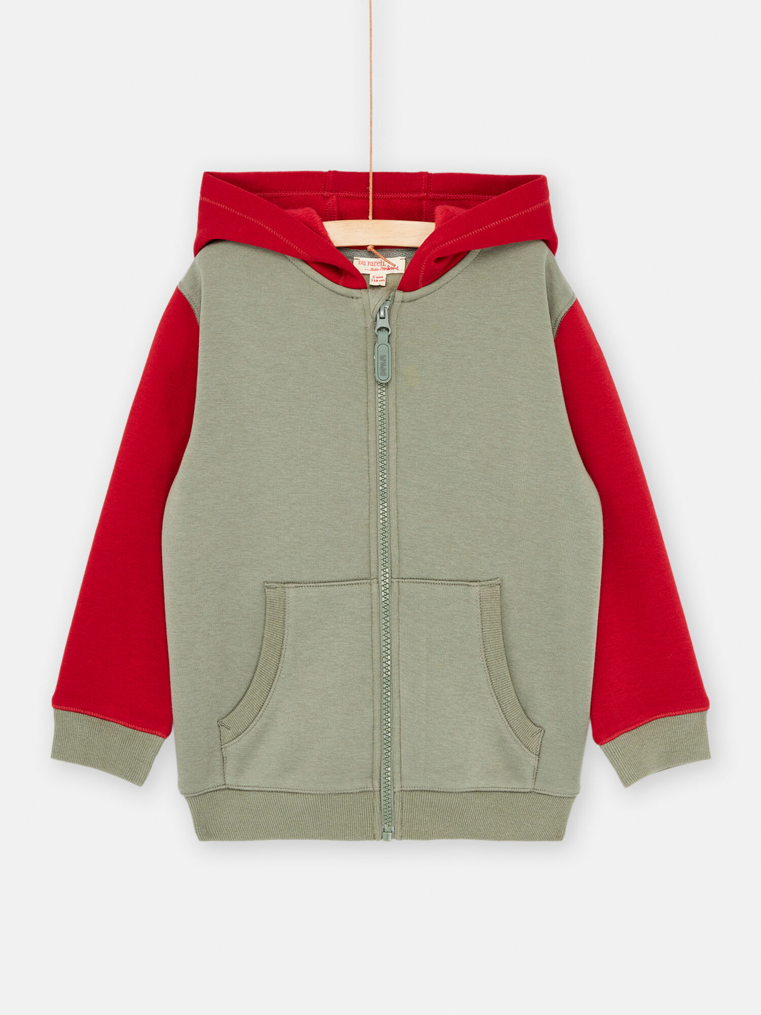Boys red hot sale hoodie vest