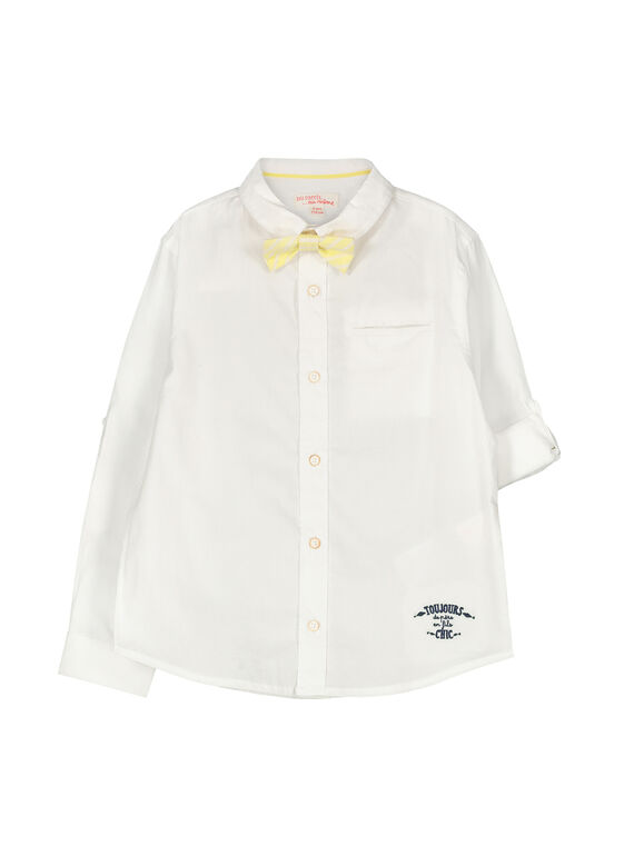 Boys' shirt and bow tie FOPOCHEM1 / 19S902C1CHM000