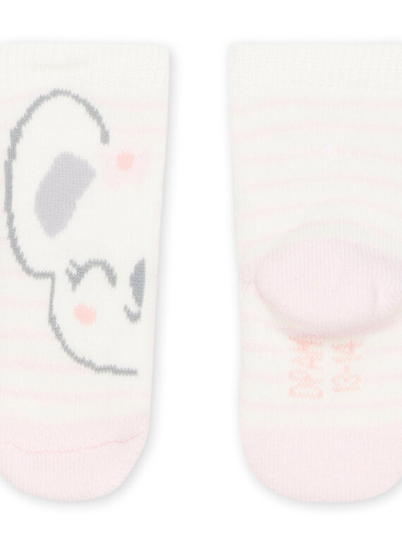 Socks with koala and stripes print POU2CHO1 / 22WF4091SOQD327
