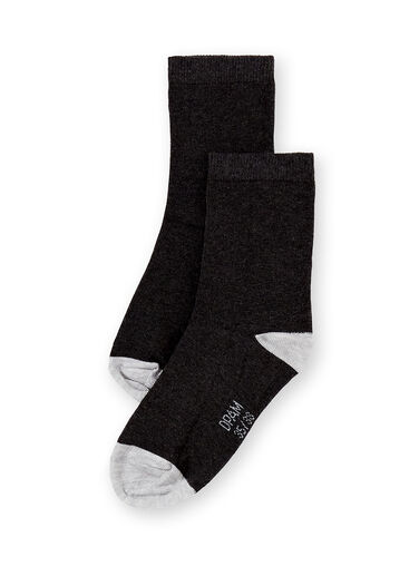 Dark grey SOCKS KYOESCHO4 / 20WI0289SOQ944
