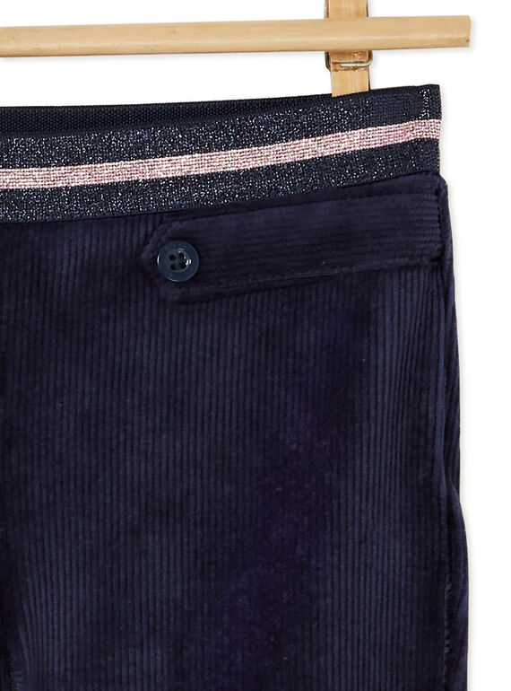 Navy PANTS KAREPANT / 20W901G1PAN070