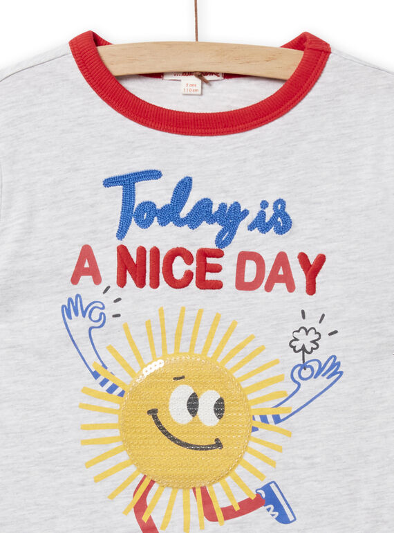 Grey T-SHIRT NOLUTI1 / 22S902P2TMCJ920