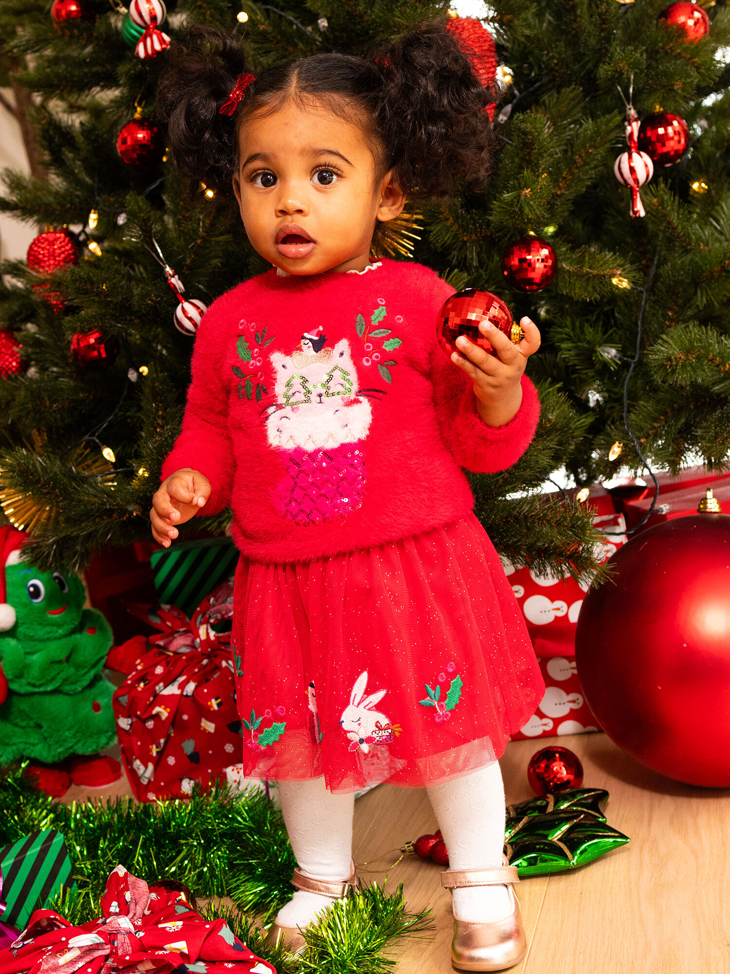 Baby girl red skirt cheap