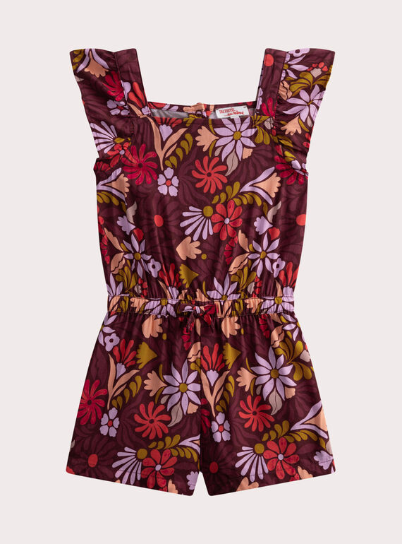 Brown SHORT DUNGAREES WAMUMCOMB / 25S901W1SAC816