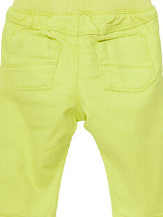 Yellow pants JUCLOPAN / 20SG1011PANB105