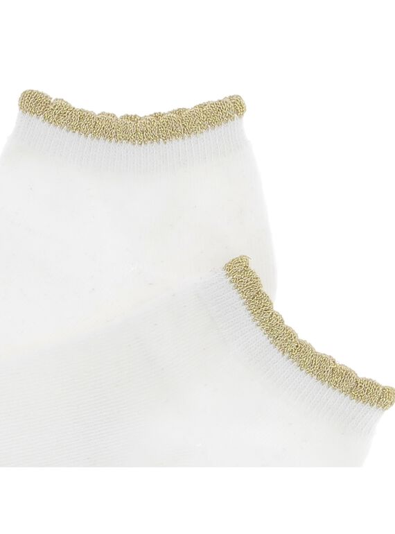 Girls' ankle socks CYAJOCHO5B / 18SI01RCSOQA001