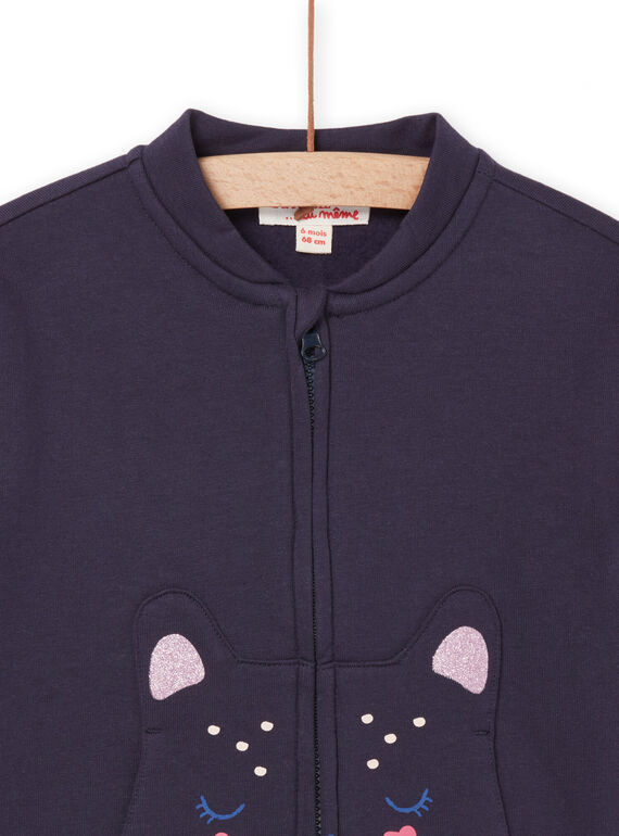 Cat animation sweatshirt RIJOCAR3 / 23SG0971CARC205