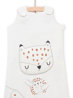 Mixed baby sleeping bag with fox and hedgehog design MOU1GIG / 21WF4241TUR001