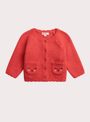 Red CARDIGAN Red CARDIGAN XIJACAR1 / 25WG09M3CARF510
