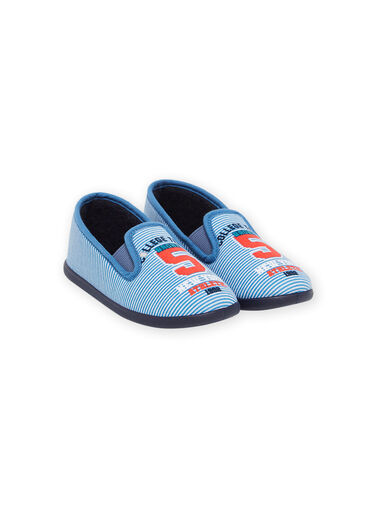Striped slip-on booties Striped slip-on booties POPANTCOLL / 22XK3642D0B701