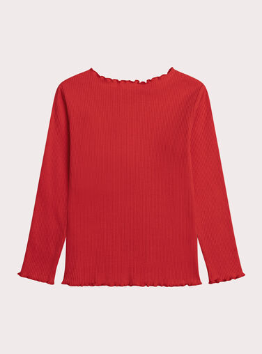 Red TEE SHIRT LS Red TEE SHIRT LS XAJOTEE7 / 25W901F8TMLF505