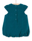 Baby girl duck blue sleeveless dress MITUROB2 / 21WG09K2ROB714