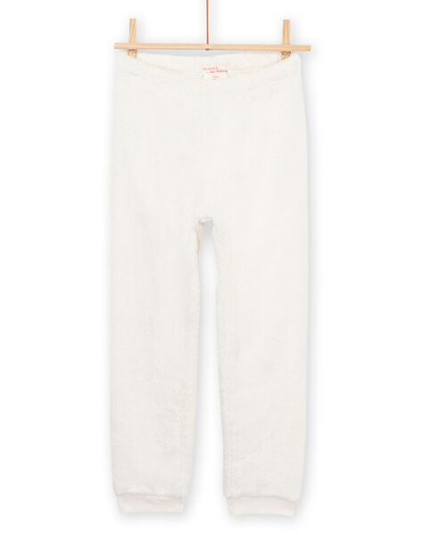 Pyjamas T-shirt and velvet pants set with 3D fox animation PEFAPYJFOX / 22WH1138PYJ001